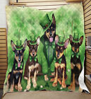 Australian Kelpie Quilt Dog Bedding Personalized Bed Gift Many Designs Nwt