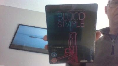 BLOOD SIMPLE - UK EXCLUSIVE BLU RAY STEELBOOK - NEW & SEALED - Image 1 of 2