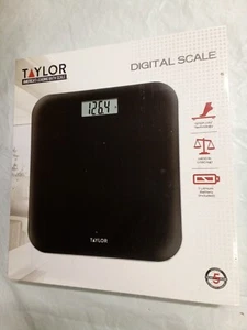 TAYLOR Digital Scale (BLACK) Lithium Battery Included - Picture 1 of 10
