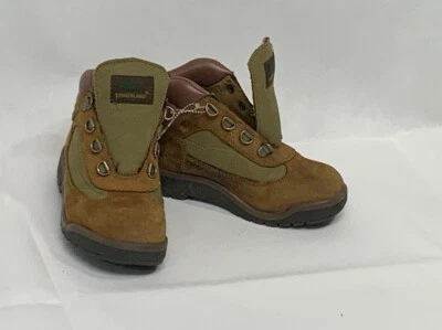 Timberland Bebé Niños Pequeños Cuero Y Tela Botas de Campo Sundance Nubuck Talla 1 Foto 1 de 4