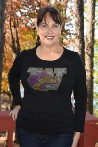 Washington Strass Glitzer Shirt oder Tank XS S M L XL XXL 1X 2X 3X 4X 5X - Bild 1 von 13