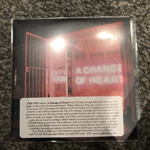 The 1975 - A Change Of Heart - Mint Condition UK Cd Promo + Press Sticker - Bild 1 von 2