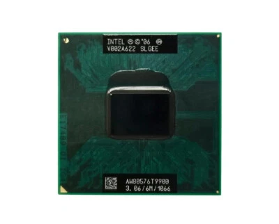 Intel Core 2 Duo T9900 SLGEE 3.06 GHz 6MB 1066MHz Mobile Dual-Core Processor CPU - Image 1 of 3