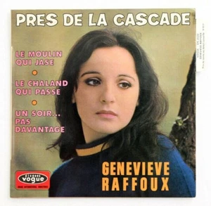 NM GENEVIEVE RAFFOUX Pres de la cascade french 1968 BIEM Vogue EPL 8632 EP TAG - Picture 1 of 2