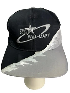 Vintage Walmart Stacheldraht Jahr 2000 Stern Herren Mütze Kappe blau verstellbar - Bild 1 von 15