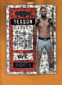 Khamzat Chimaev 2021 Chronicles UFC Rookie Contenders Season Ticket Asia RC #3 - Picture 1 of 4