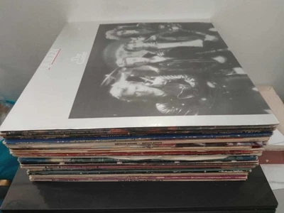VINYL LP & 12" RECORD JOB LOT x 30 CLASSIC ROCK POP FUNK AMERICANA BOB DYLAN etc - Image 1 of 4