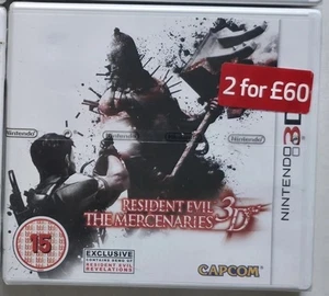 Resident Evil: The Mercenaries 3D - PAL - BRAND NEW NINTENDO FACTORY SEALED! 3DS - Picture 1 of 2