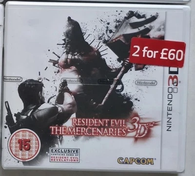 Resident Evil: The Mercenaries 3D - PAL - BRAND NEW NINTENDO FACTORY SEALED! 3DS - Image 1 of 2
