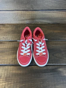 NEW Skechers Arcade Arch Fit Arcata Red Sneakers Slip On Shoes Women Size 6 - Picture 1 of 12