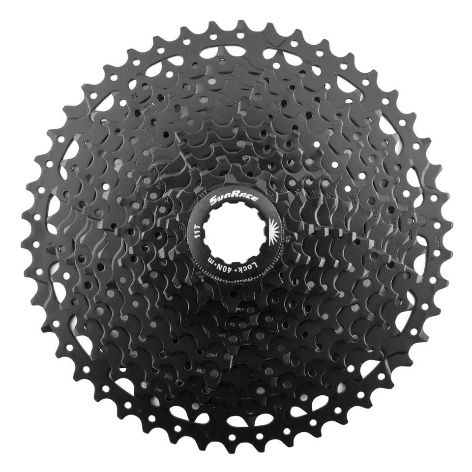 Sunrace CS-MS 11-46t 11-Speed Cassette with Lightweight Aluminum Spiders - Image 1 of 1