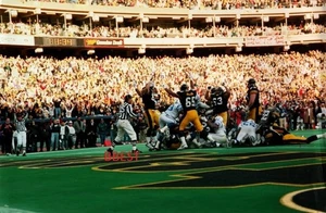 CAMPIONATO AFC 1995 ULTIMA PARTITA DELLA PARTITA STEELERS VS COLTS 14/1/96 COLORE 8X10 - Foto 1 di 1