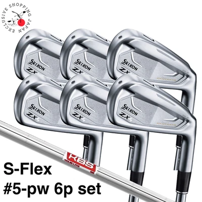 SRIXON ZX4 Mk II Iron Wedge 5-pw 6pcs Set KBS TOUR LITE Steel Shaft New Japan - Image 1 of 4