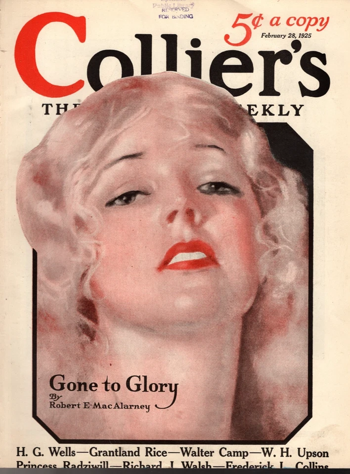 1925 Collier's February 28 - Baseball - Bucky Harris and Ducky Pond;G Washington Foto 1 de 1