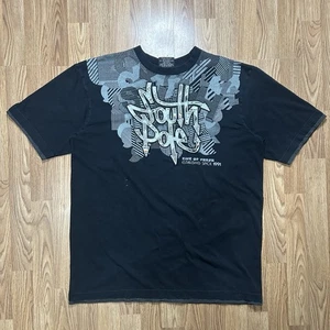 Camiseta de Colección Southpole Graffiti Logo Talla XXL Negra MCMXCI Urbana Streetwear - Imagen 1 de 23