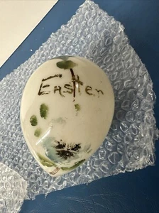 Antique Victorian Hand Blown Milk Glass Easter Egg - Picture 1 of 5