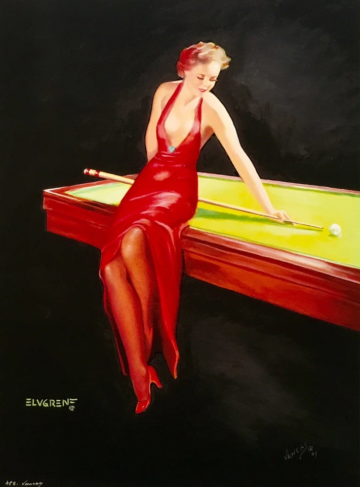 ¡MÁS IMÁGENES! ELVGREN LONA PIN-UP pick1, desnudos medias transparentes lencería upskirt Foto 1 de 4