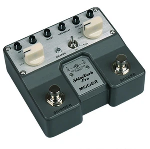 Mooer Twin Pro ShimVerb Digital Reverb Effects Pedal, MTWINRV1. shim verb - Picture 1 of 3