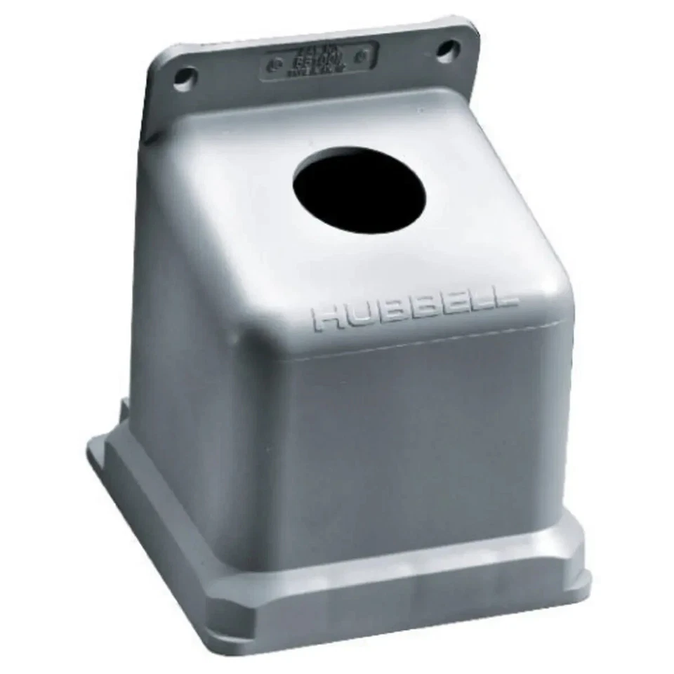 Hubbell BB100N - 100A 15° Angled Back Box - Image 1 of 1