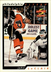 1996-97 Score Flyers Hockey Card #161 John LeClair