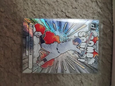 2023 Panini Donruss - Bomb Squad Rapture #BS6 Andy Pages (RC) - Image 1 of 2