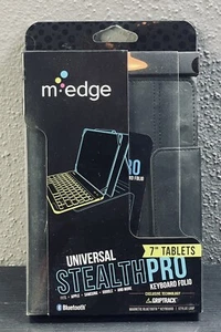 MEdge M-Edge Universal Stealth Pro Keyboard Folio Case for U7-Pro - Picture 1 of 2