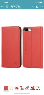 Funda tipo billetera delgada Basecent iPhone 8 Plus iPhone 7 Plus para hombre Foto 1 de 4