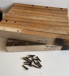 Extensole Table Slides (Parts) Antique Expandable Watertown Wisconsin Accordion - Picture 1 of 11