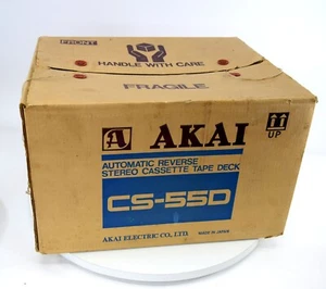 BOX ONLY - For Akai CS-55D Invert-O-Matic Cassette Tape Deck READ Description ! - Picture 1 of 6