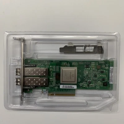 New HP AJ764-63002 QLogic QLE2562-HP PCIe 8GB FC HBA 489191-00 2x SFP - Image 1 of 4