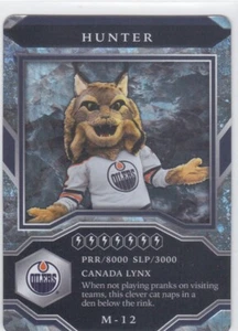 2021/22 MVP..HUNTER..MASCOT INSERT..# M-12..OILERS..FREE COMBINED SHIP - Picture 1 of 1