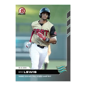 2019 TOPPS NOW BOWMAN NEXT #10 ROYCE LEWIS NAMED 2019 AFL FALL STARS GAME MVP - Picture 1 of 2