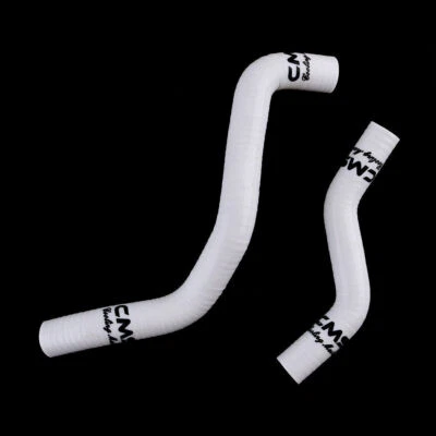 White For 1997 1998 1999 Honda CR250R CR250 Silicone Radiator Coolant Hose Kit - Imagem 1 de 4