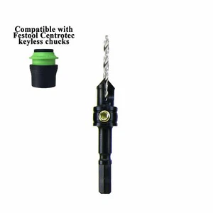 Snappy Tools 7/64 Inch x 3/8 Inch Countersink, Fits Festool Centrotec Chucks #93 - Picture 1 of 3