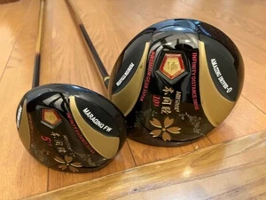 MUTSUMI HONMA MH500X DRIVER Fairway Wood 2pcs Set Flex-R With Head Cover F/S - Picture 1 of 18