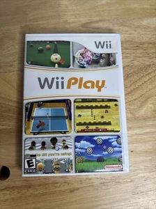 Wii Play Nintendo Wii Very Good With Complete - Picture 1 of 4