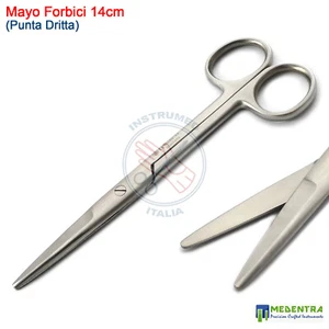 Dentale Mayo Forbici Chirurgica Dissezione del tessuto Cesoie Operativo Sutura - Imagen 1 de 4