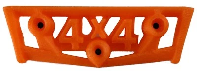 Fits Traxxas Rustler 4X4 Custom Wing Spoiler Upgrade with Hardware (4X4) - Image 1 of 4