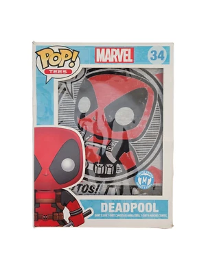 NUEVO Funko Pop! Camiseta Marvel Deadpool Chimichanga Mediana 2015 Foto 1 de 4