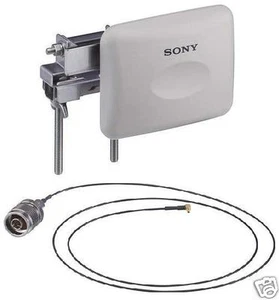 SNCA-AN1 Antenna WiFi aggiuntiva da esterno x schede PCMCIA Sony SNCA-CFW1 e WF5 - Picture 1 of 1