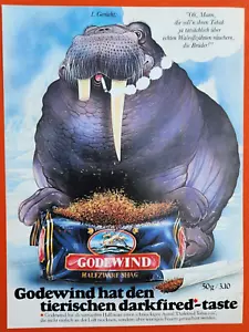 7. GODEWIND Halfzware Shag Tabak Werbeanzeige Werbung Reklame 1981 - Picture 1 of 1