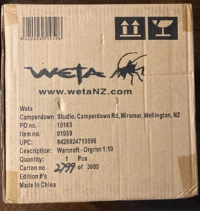 WARCRAFT - Estatua Orgrim 1/10 Weta - Imagen 1 de 3