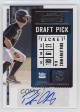 2020 Panini Contenders Draft Pick Ticket 2 Pete Crow-Armstrong #DPT2-PC Auto