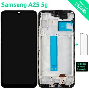 DISPLAY LCD OLED FRAME SAMSUNG GALAXY A25 5G 2023 SM-A256 SCHERMO TOUCH SCREEN - Bild 1 von 2