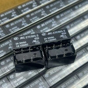 New JRC-27F/005-S Singal Relay 5VDC 2A 8 Pins x 10pcs - Picture 1 of 1