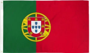 Portugal Flag 3x5ft Flag of Portugal Portuguese Flag 3x5 House Flag 100D FABRIC - Picture 1 of 3