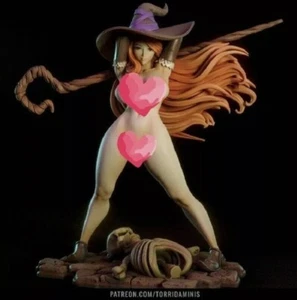 Naked:1/6 Resin Model H/31cm Sorceress Printed Unassembled Unpainted Garage Kits - Picture 1 of 2