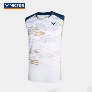 Nuevo VICTOR Adulto Niño Deportes Prendas para el torso Tenis Ropa Bádminton Camisetas sin mangas - Imagen 1 de 2