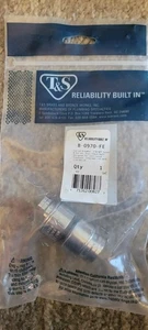 T&S B-0970-FE Atmospheric Back Flow Preventer, Chrome Plated, 3/8" IPS - Picture 1 of 2