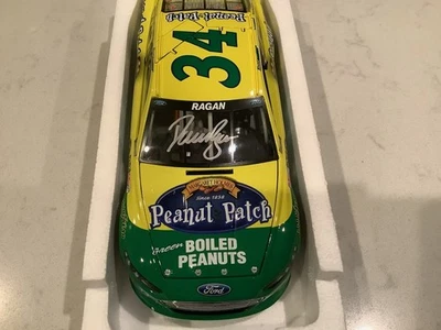 DAVID RAGAN AUTOGRAPHED 2013 FORD FUSION PEANUT PATCH DIECAST W/COA  & CARD - Image 1 of 4